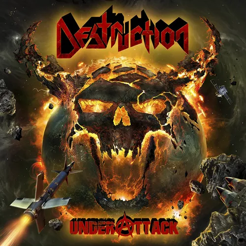 Destruction - Under Attack vinyl record cover