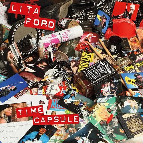 Lita Ford - Time Capsule vinyl record cover