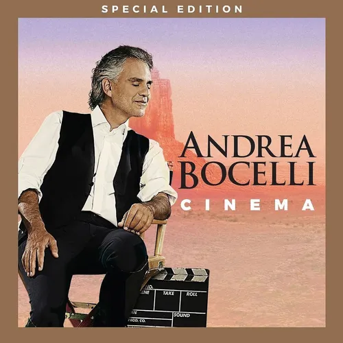 Andrea Bocelli - Cinema Special Edition vinyl record cover
