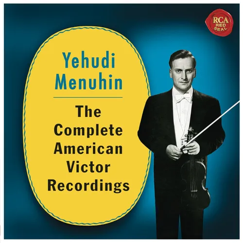 Yehudi Menuhin - The Complete American Victor Recordings vinyl record cover