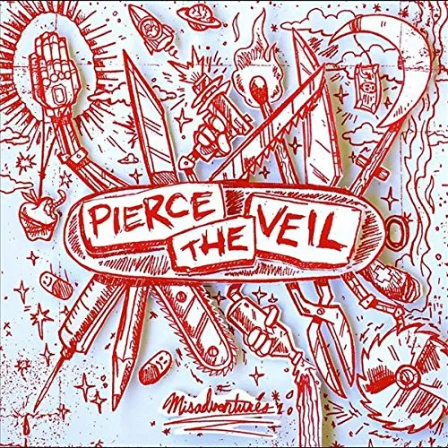 Pierce The Veil - Misadventures vinyl record cover