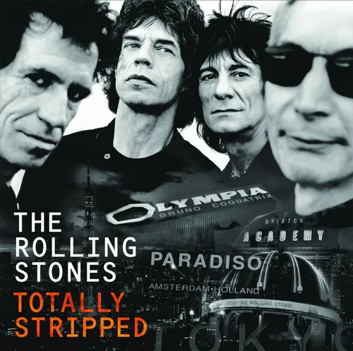 The Rolling Stones - Totally Stripped vinyl record cover