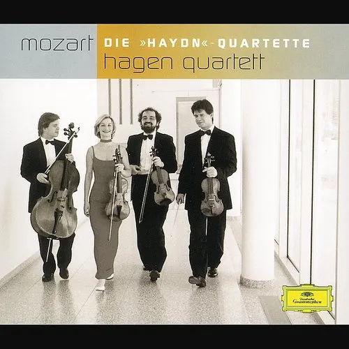 Hagen Quartett, W.A. Mozart - String Quartets vinyl record cover