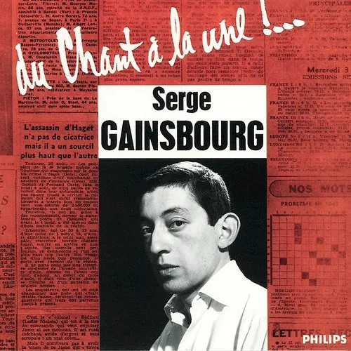 Serge Gainsbourg - Du Chant A La Une (Fra) vinyl record cover
