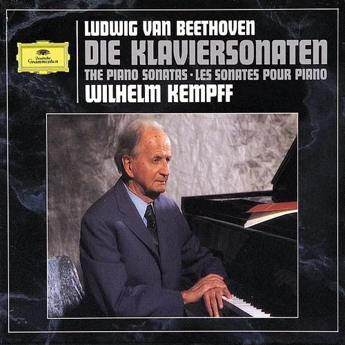 Wilhelm Kempff - Piano Sonatas 1-32 vinyl record cover