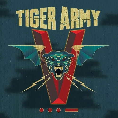 Tiger Army - V vinyl record cover