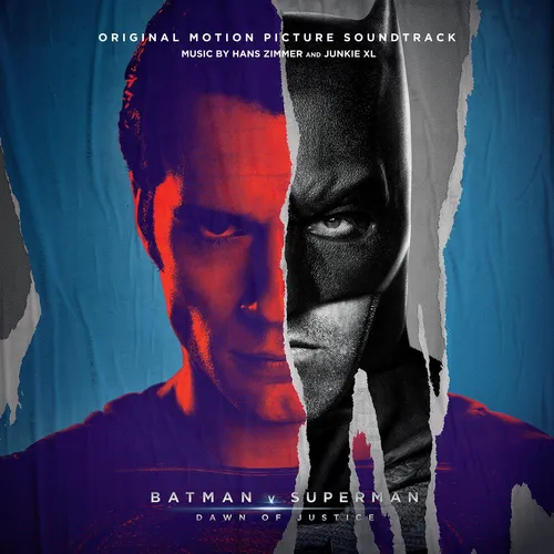 Batman V Superman [Movie], Hans Zimmer, Jade Alice - Batman V Superman: Dawn Of Justice vinyl record cover