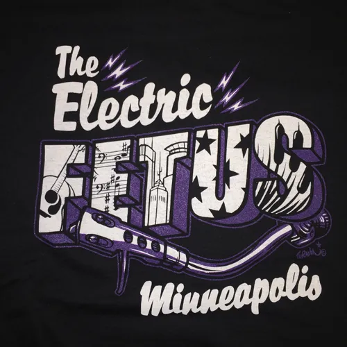 Adam Turman - [F | 3XL] Electric Fetus MPLS T-shirt