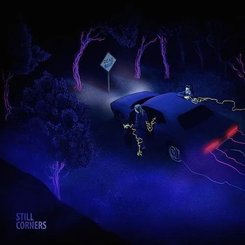 Still Corners - Dead Blue vinyl record cover