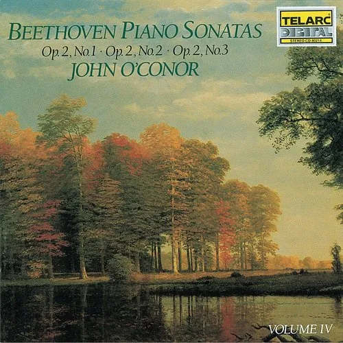 JOHN O'CONOR - Piano Sonatas 4 vinyl record cover