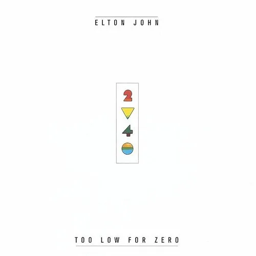 Elton John - Too Low For Zero vinyl record cover