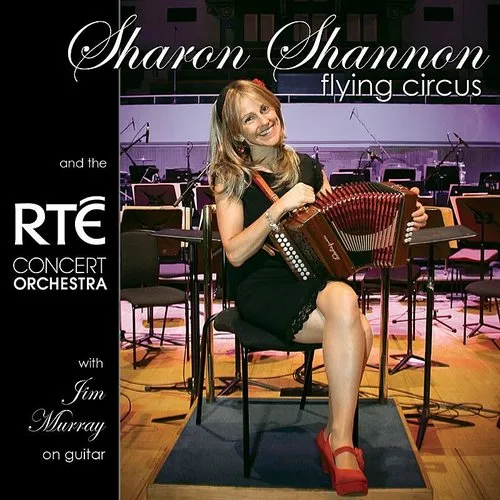 Sharon Shannon - Flying Circus vinyl record cover