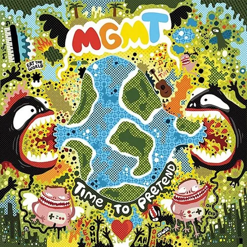 MGMT - Time To Pretend vinyl record cover