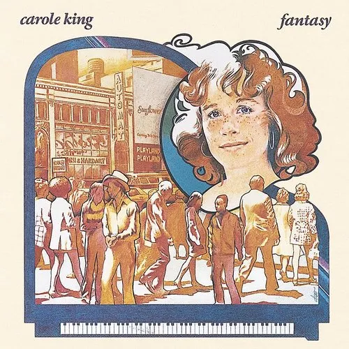 Carole King - Fantasy vinyl record cover