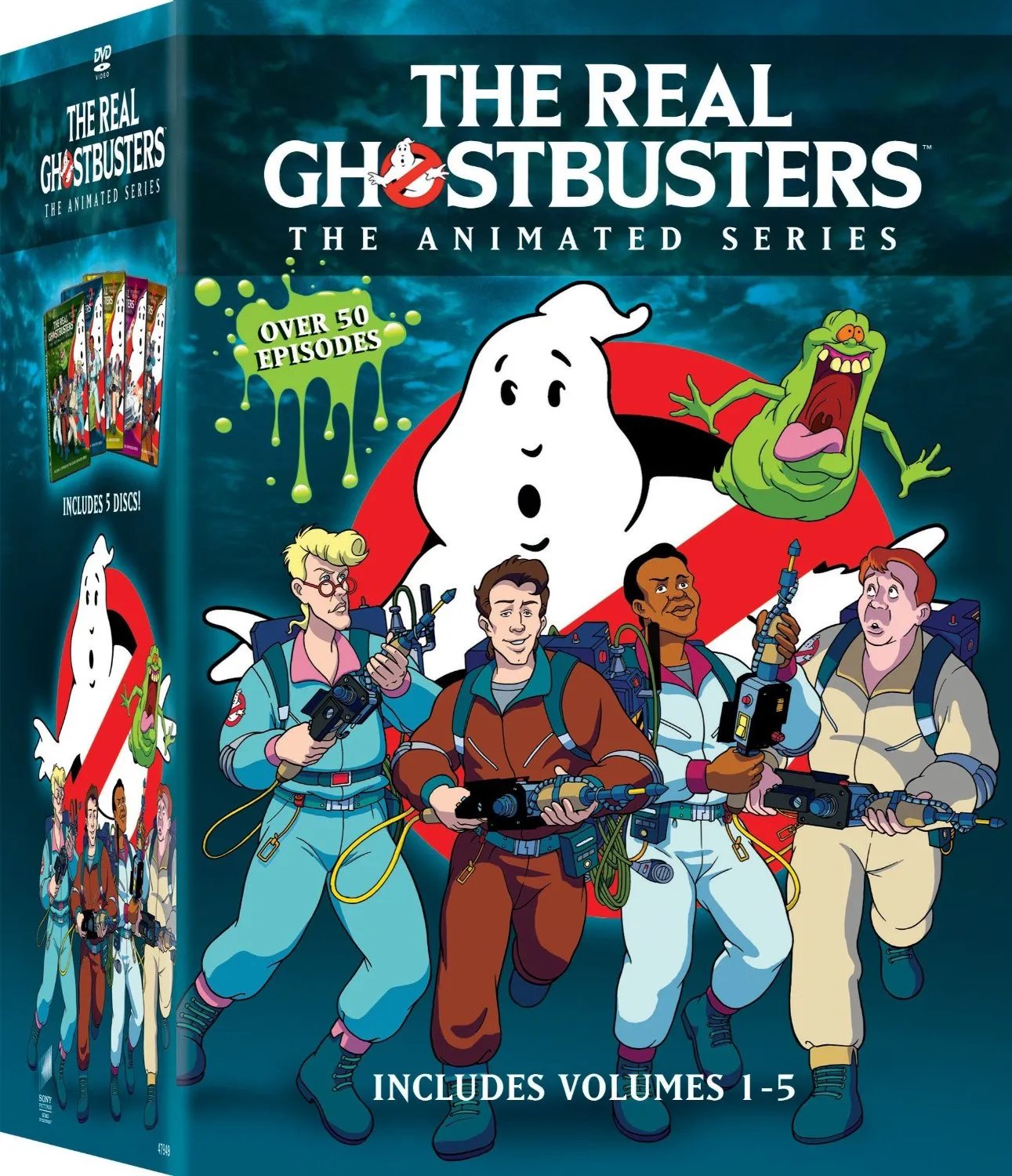Ghostbusters [Movie] - The Real Ghostbusters: Volume 1-5 [Animated] | Pure  Pop Records, image size:1291x1500