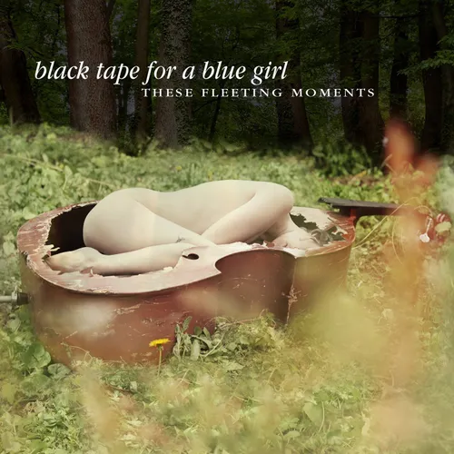 Black Tape For A Blue Girl - These Fleeting Moments vinyl record cover