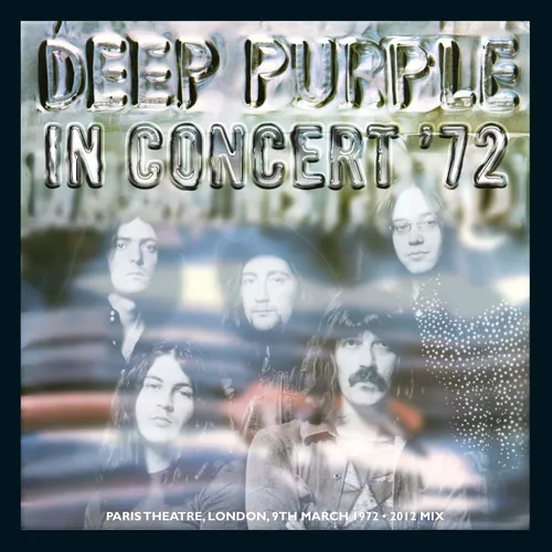 Deep Purple - Live in Concert '72 vinyl record cover