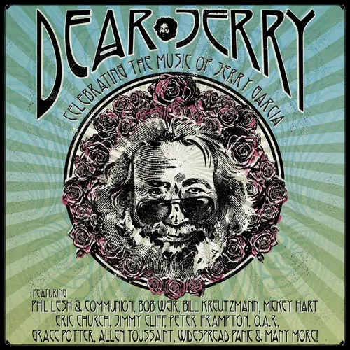 Jerry Garcia - Dear Jerry: Celebrating The Music Of Jerry Garcia vinyl record cover