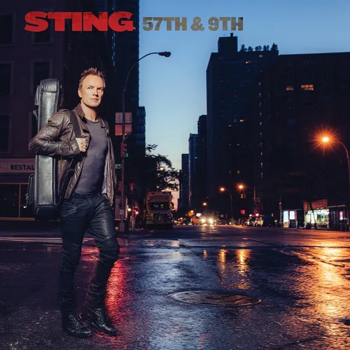 Sting - 57th & 9th vinyl record cover
