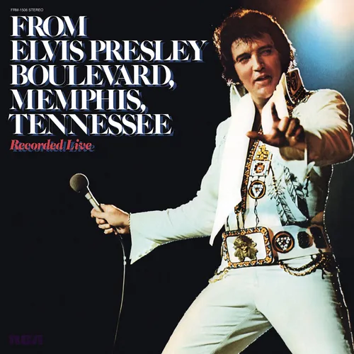 From Elvis Presley Boulevard Memphis Tennessee (Translucent Gold) LP