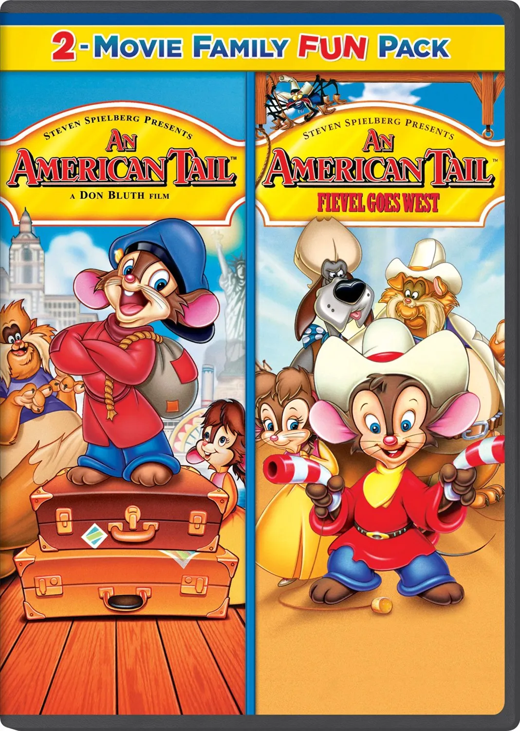 An American Tail/An American Tail - Fievel Goes West (DVD Double Feature) [DVD]