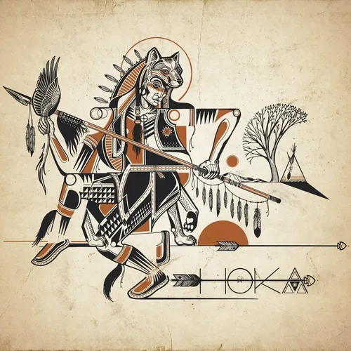 Nahko and Medicine for the People - Hoka vinyl record cover