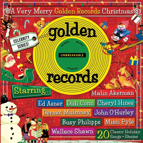 Various Artists - A Very Merry Golden Records Christmas / Various vinyl record cover