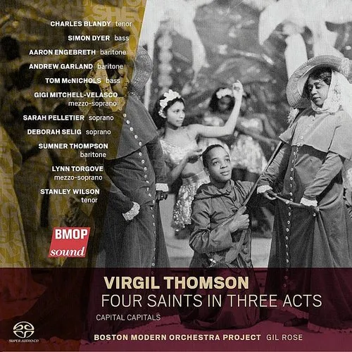 Boston Modern Orchestra Project - Thomson / Boston Modern Orchestra / Rose vinyl record cover