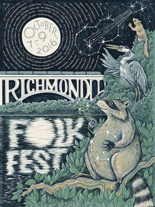 Richmond Folk Festival - 2016 Richmond Folk Festival Poster