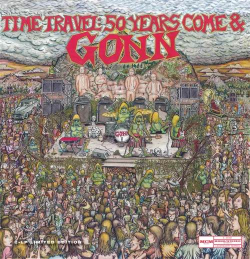 Gonn - Time Travel: 50 Years Come & GONN vinyl record cover