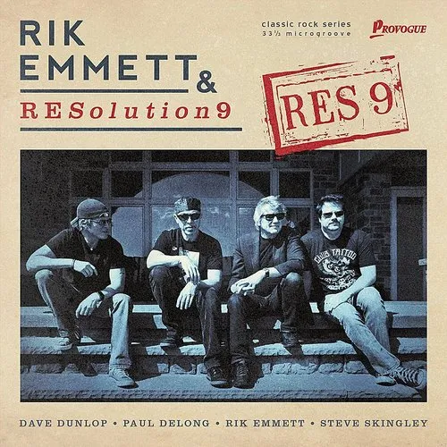 Rik Emmett, Rik Emmett & Resolution 9 - Res9 vinyl record cover