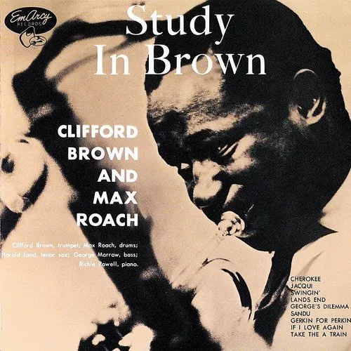 Clifford Brown & Max Roach - Study in Brown vinyl record cover
