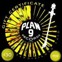 Plan 9 - Gift Certificate - $30.00 [Printable PDF]