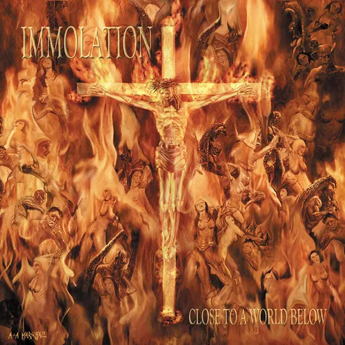 Immolation - Close To A World Below [Limited Edition Red Transparent Vinyl]