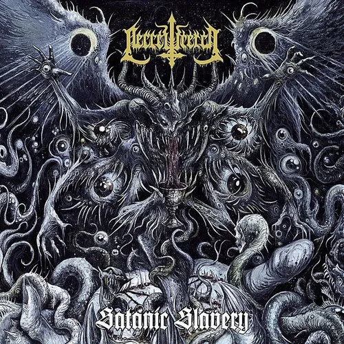 Necrowretch - Satanic Slavery vinyl record cover