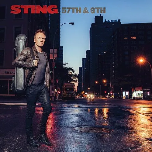 Sting - 57th & 9th vinyl record cover