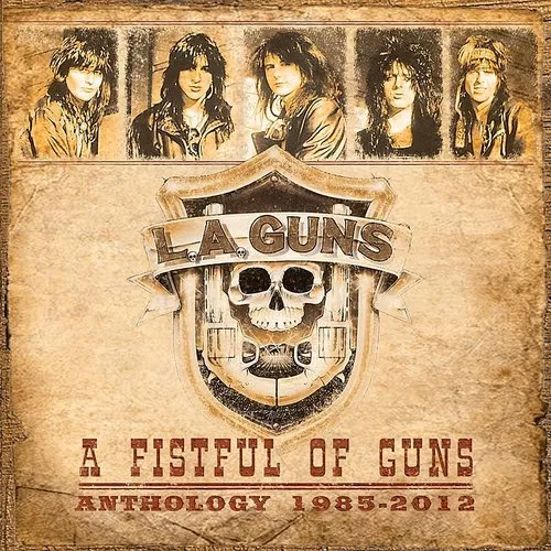 L.A. Guns - A Fistful Of Guns - Anthology 1985-2012 vinyl record cover