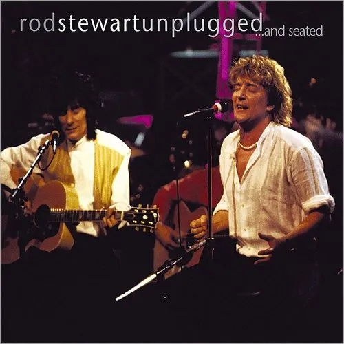 Rod Stewart - Unplugged & Seated (CD + DVD/Region 2) vinyl record cover