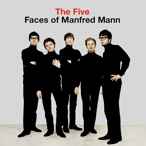 Manfred Mann - The Five Faces Of Manfred Mann vinyl record cover