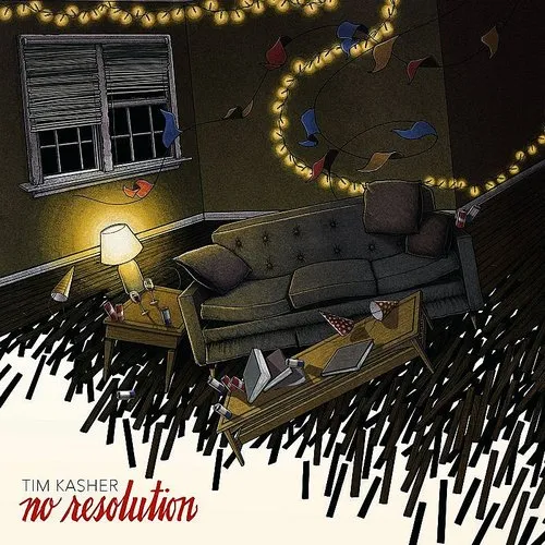 Tim Kasher - No Resolution [Limited Edition Indie Exclusive LP Clear with Red Gold Splatter]