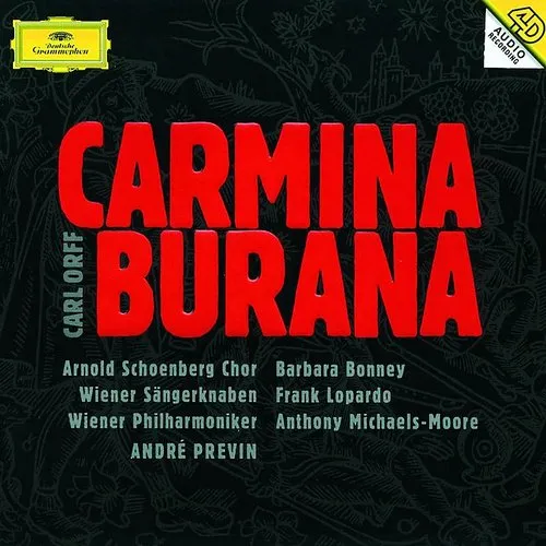 Andre Previn - Carmina Burana vinyl record cover