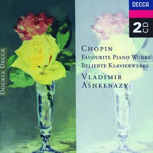 VLADIMIR ASHKENAZY, Vladimir Ashkenazy, Chopin / Ashkenazy - Favorite Piano Works vinyl record cover