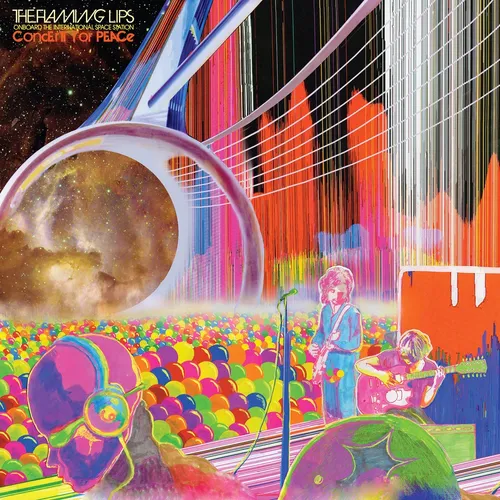 The Flaming Lips - The Flaming Lips Onboard The International Space Station Concert ForPeace vinyl record cover