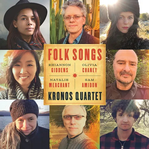 The Kronos Quartet - Folk Songs vinyl record cover
