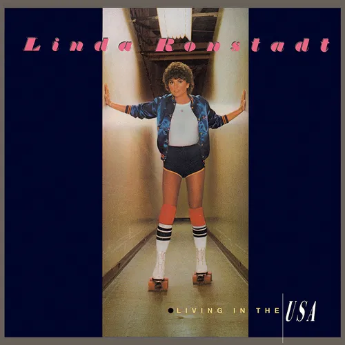 Linda Ronstadt - Living in the USA vinyl record cover