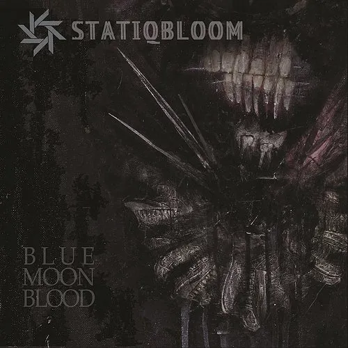 Statiqbloom - Blue Moon Blood vinyl record cover