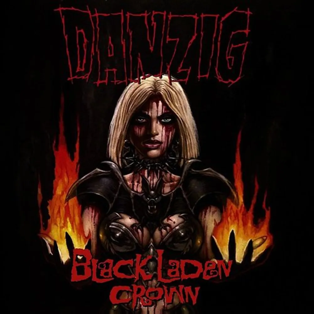Danzig - Black Laden Crown [Indie Exclusive Limited Edition Orange w/Black Splatter LP]