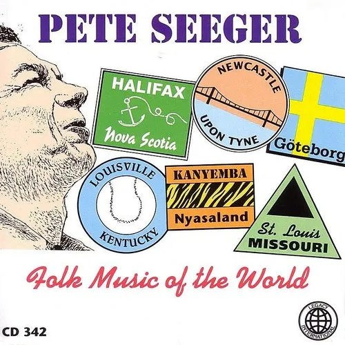Pete Seeger - Folk Music of the World vinyl record cover