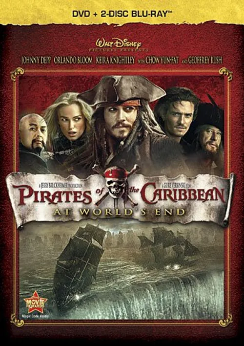 Pirates Of The Caribbean [Movie] - Pirates Of The Caribbean: At World's End [2 Blu-ray / DVD Combo in DVD Packaging]