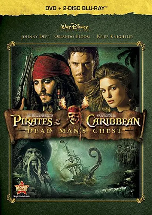 Pirates Of The Caribbean [Movie] - Pirates of Caribbean: Dead Man's Chest [2 Blu-ray / DVD Combo in DVD Packaging]